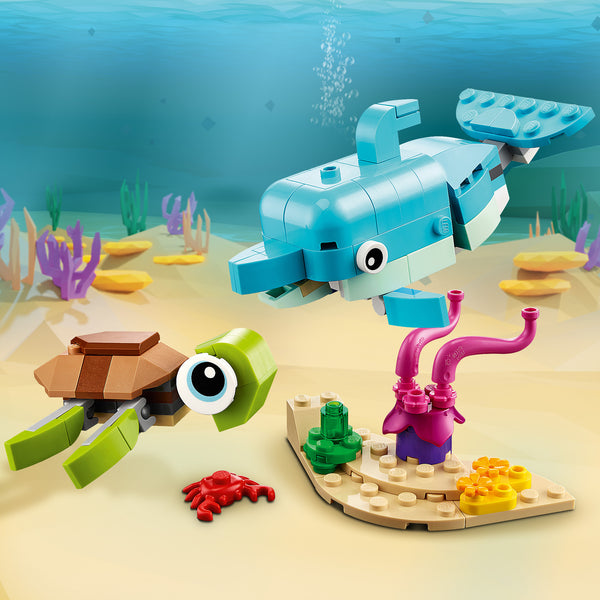 LEGO® Creator 3-in-1 Dolphin and Turtle