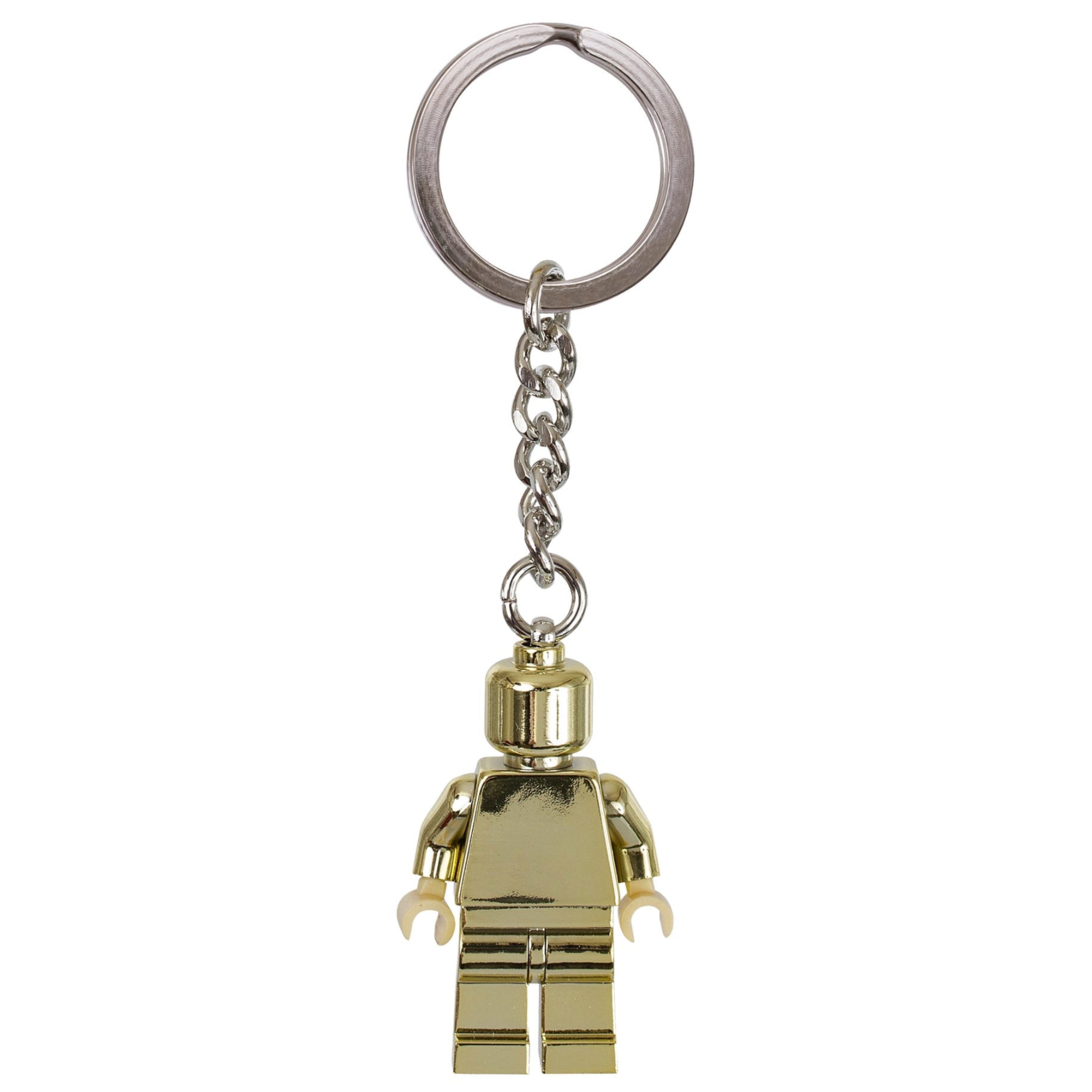 Of Play Metal Lego Keychain LEGO® Gold Minifigure Keyring – AG