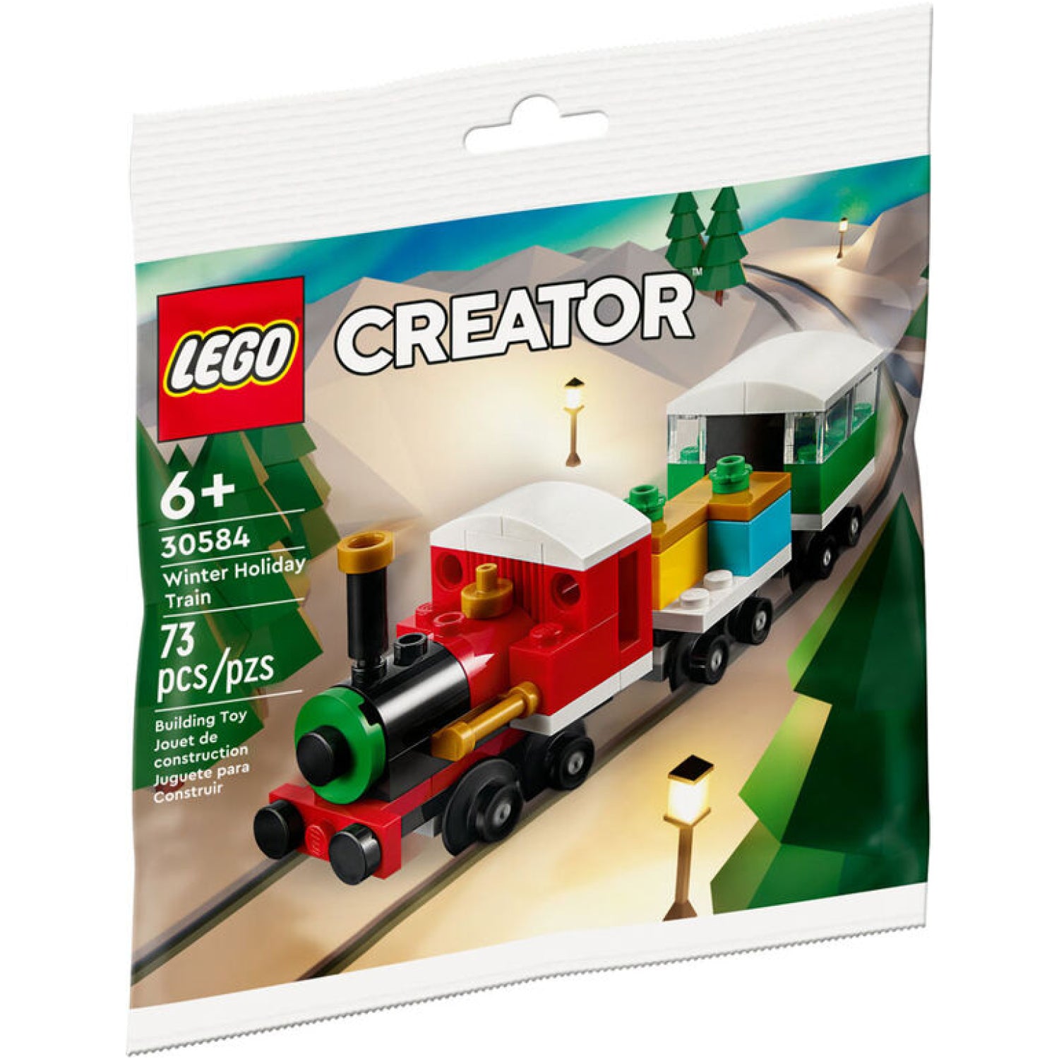 Lego creator store christmas train