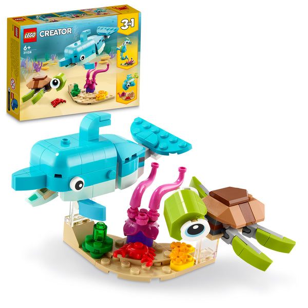 LEGO® Creator 3-in-1 Dolphin and Turtle