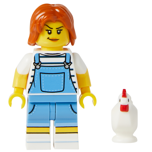 Minifigure The Chicken Girl