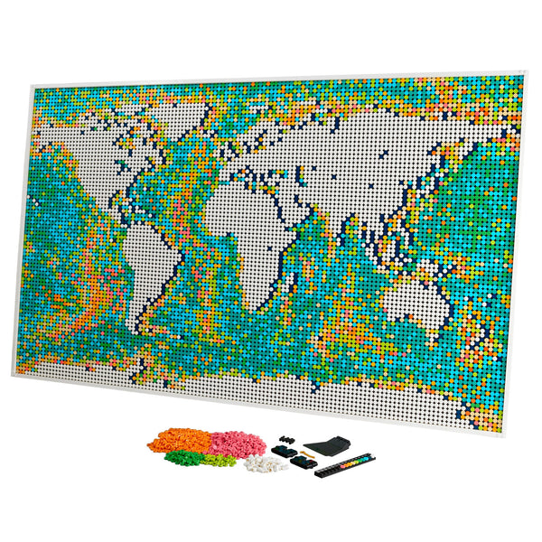 LEGO® Art World Map