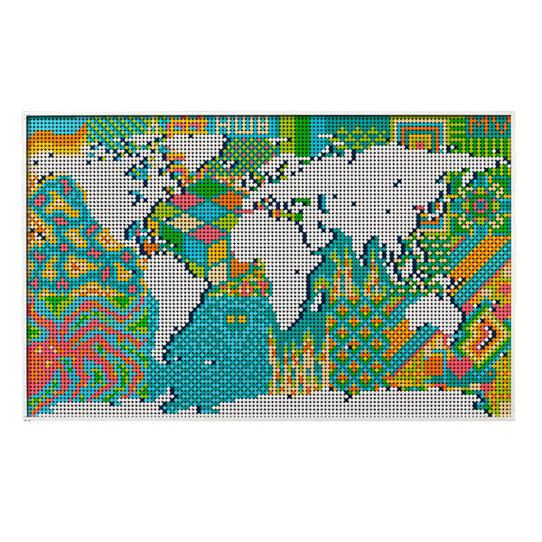 LEGO® Art World Map