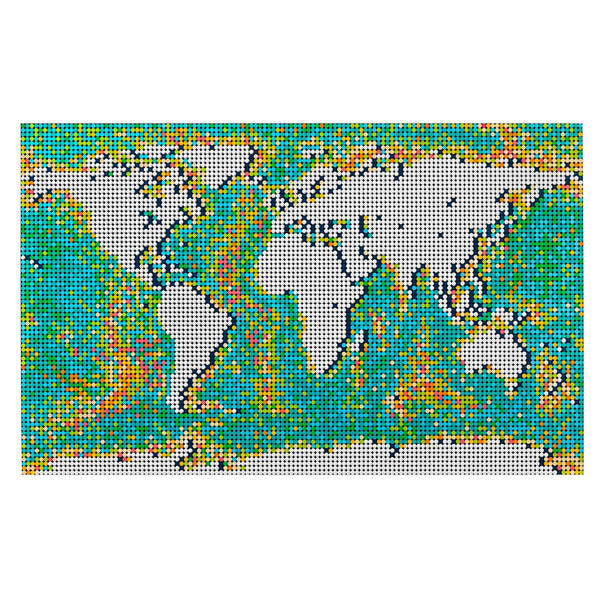 LEGO® Art World Map