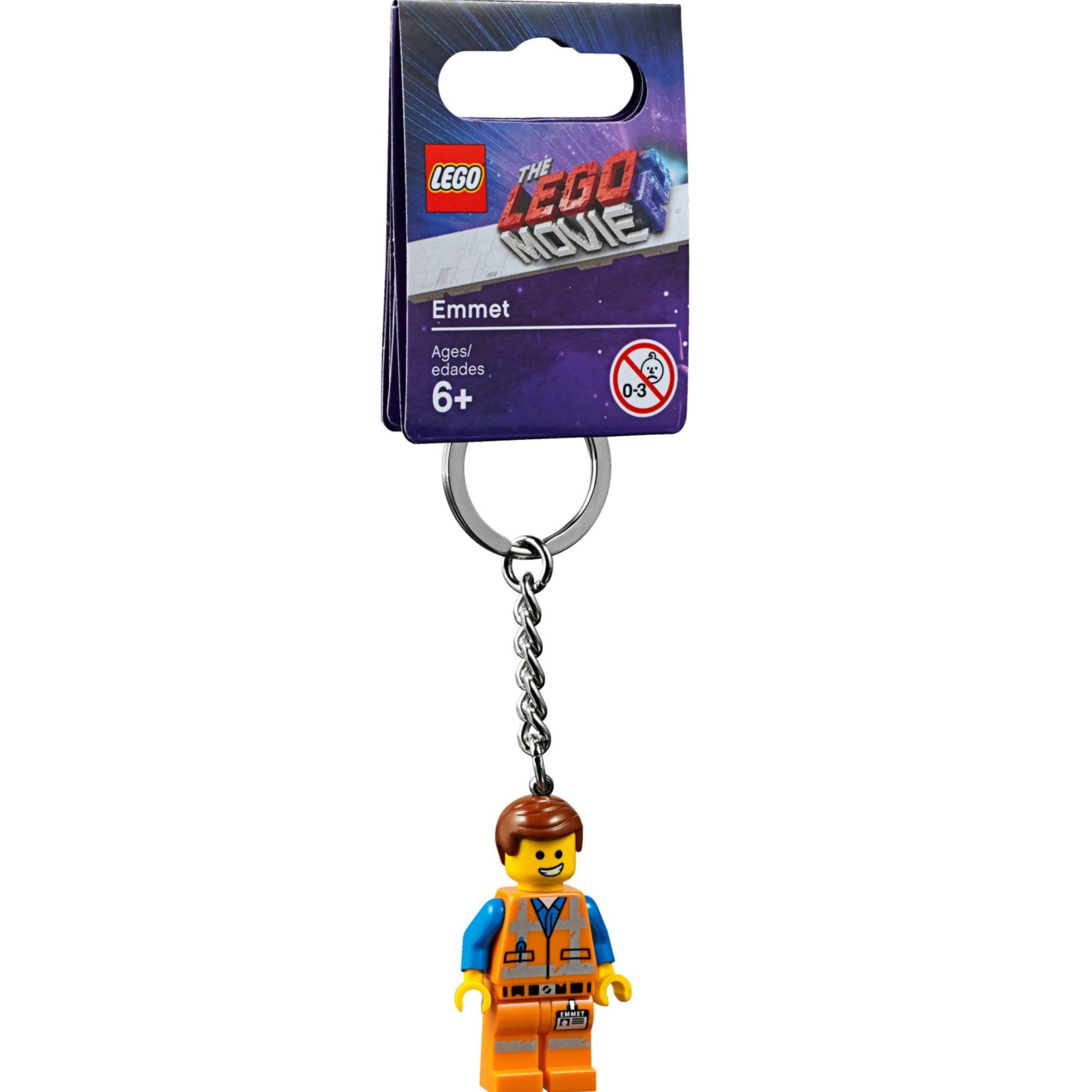 LEGO Movie 2 Emmet Keyring AG LEGO Certified Stores