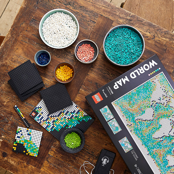 LEGO® Art World Map