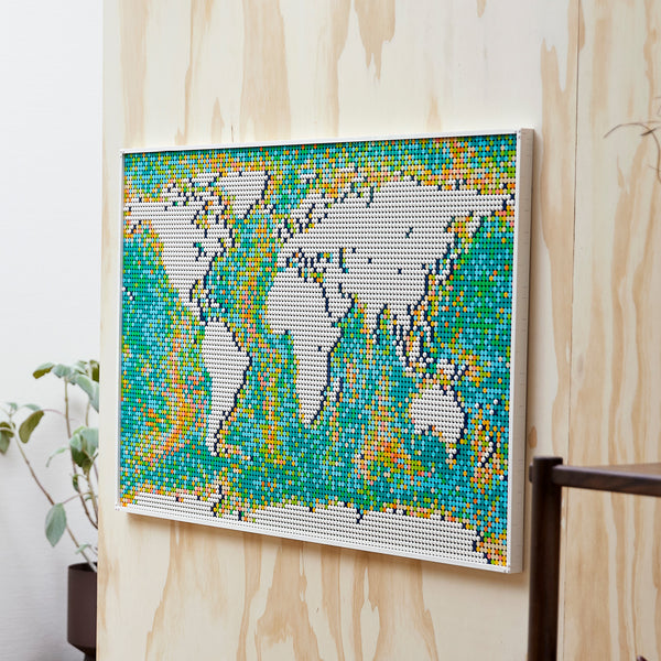 LEGO® Art World Map