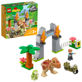 LEGO® DUPLO™ T. rex and Triceratops Dinosaur Breakout