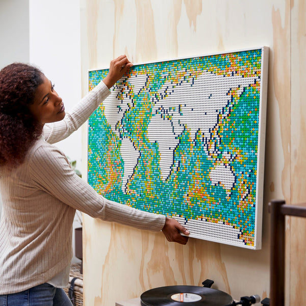 LEGO® Art World Map