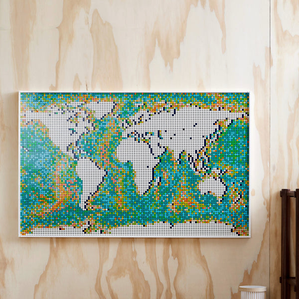 LEGO® Art World Map
