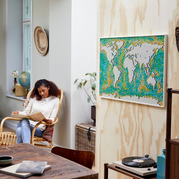 LEGO® Art World Map