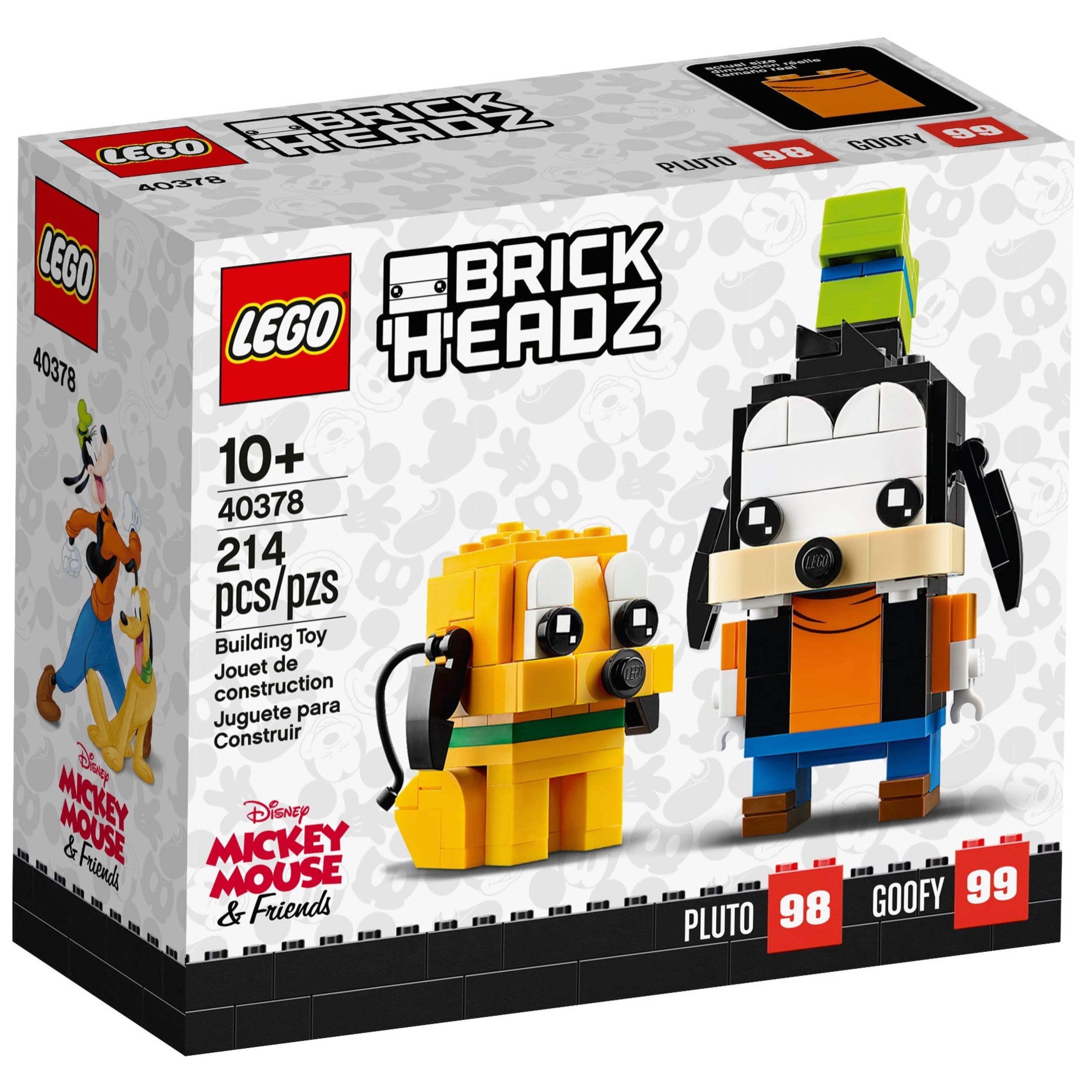 galop skjorte væv LEGO® BrickHeadz™ Goofy & Pluto – AG LEGO® Certified Stores