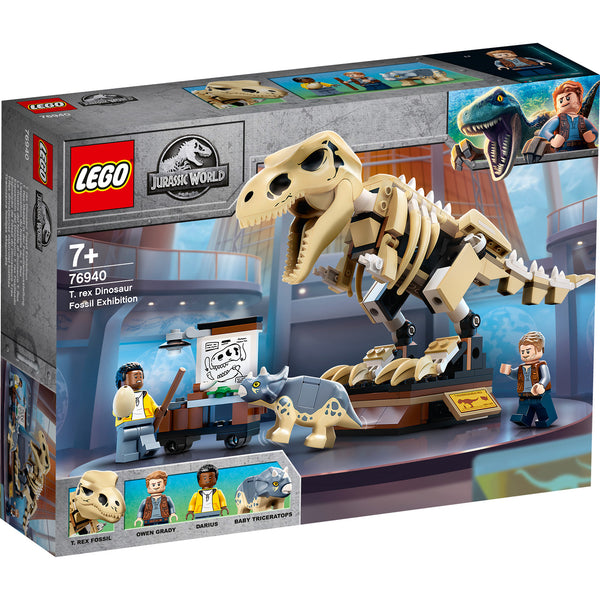 LEGO® Jurassic World T. rex Dinosaur Fossil Exhibition