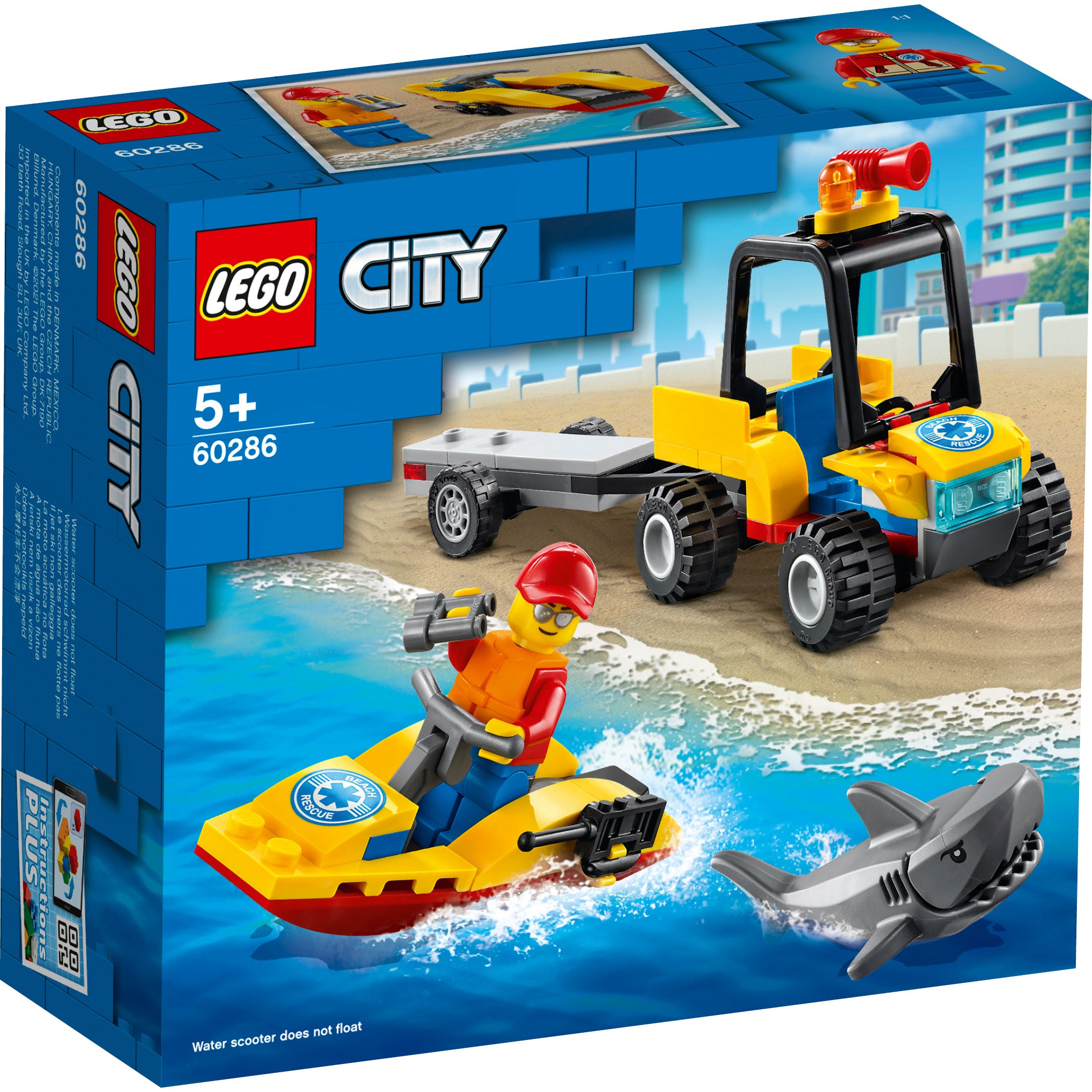 LEGO® City Beach Rescue ATV – AG LEGO® Certified Stores