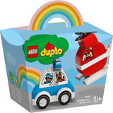 LEGO® DUPLO™ Fire Helicopter & Police Car