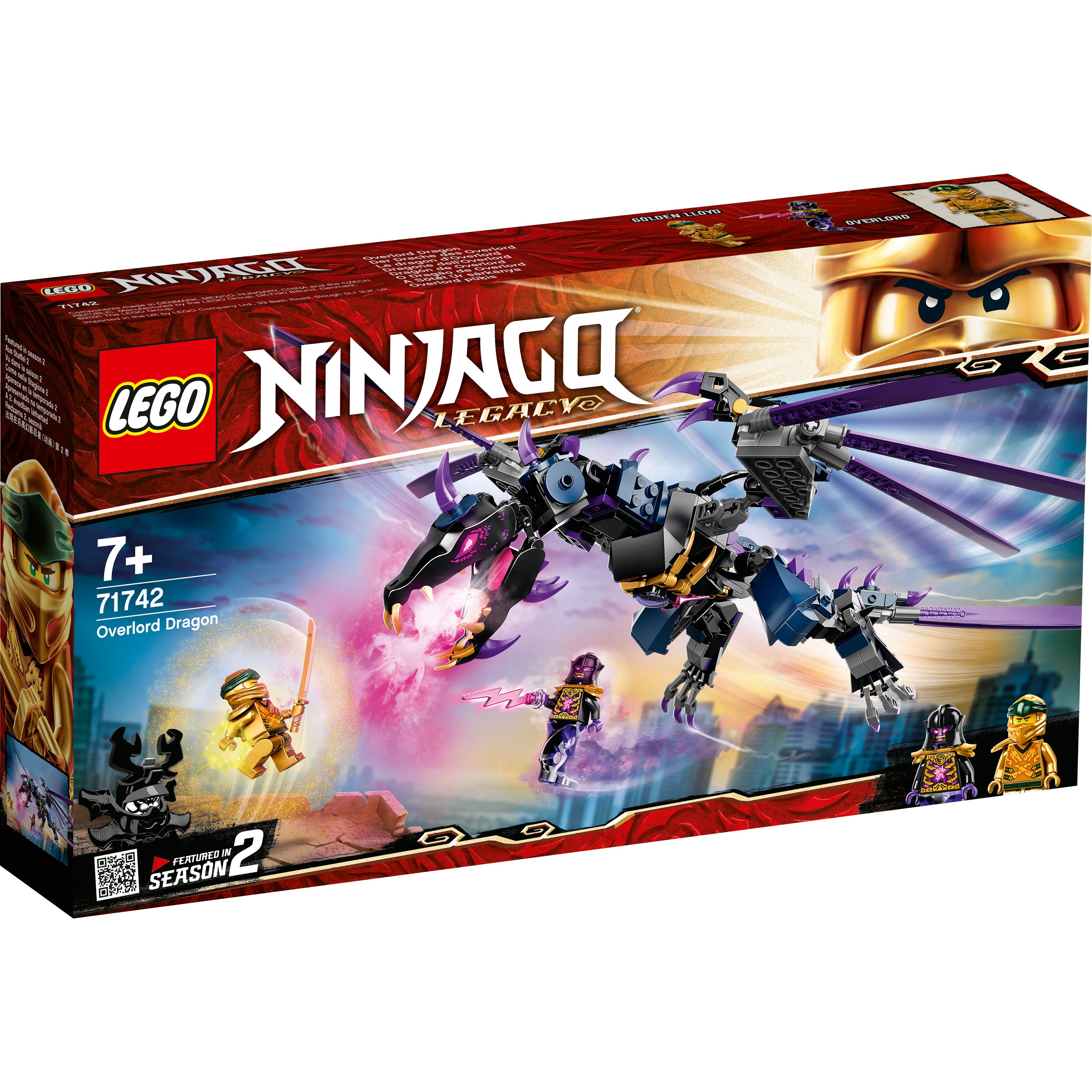 Overlord All Ninjago Villains LEGO® NINJAGO® Overlord Dragon