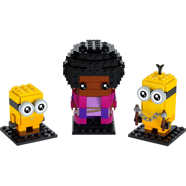 LEGO® BrickHeadz™ Belle Bottom, Kevin and Bob