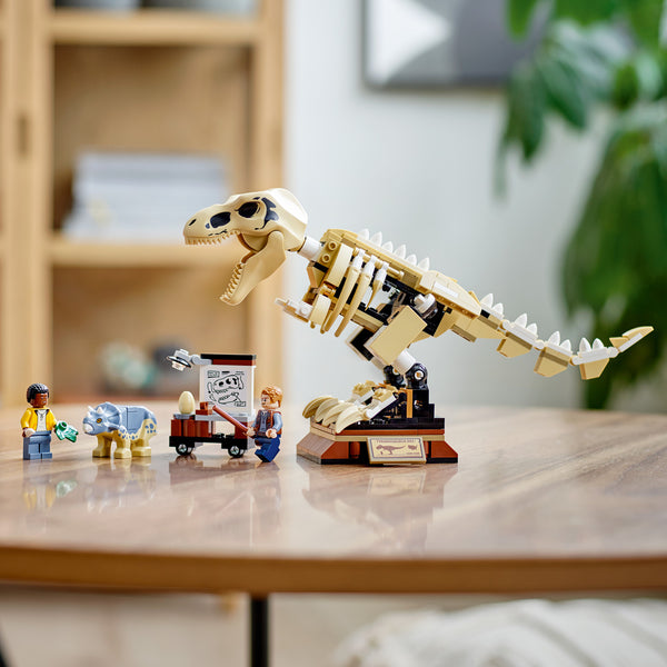 LEGO® Jurassic World T. rex Dinosaur Fossil Exhibition