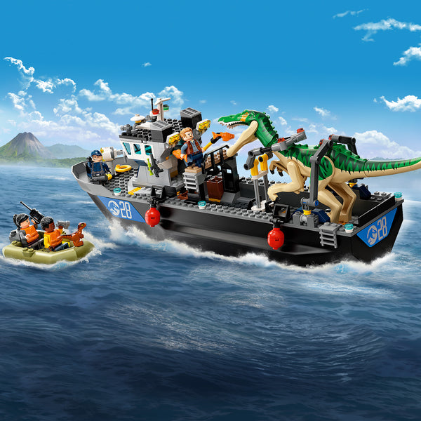 LEGO® Jurassic World Baryonyx Dinosaur Boat Escape