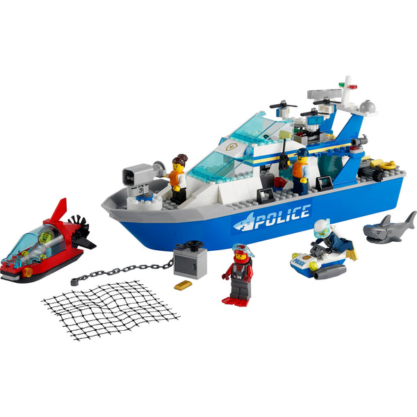 LEGO® City Police Patrol Boat