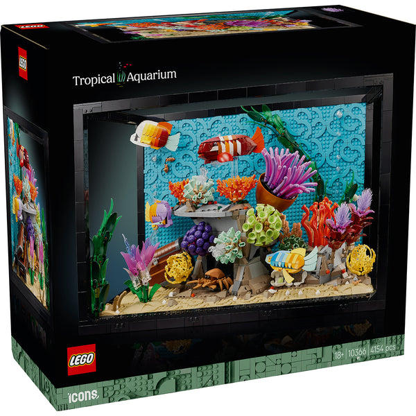 LEGO® Icons Tropical Aquarium – AG LEGO® Certified Stores