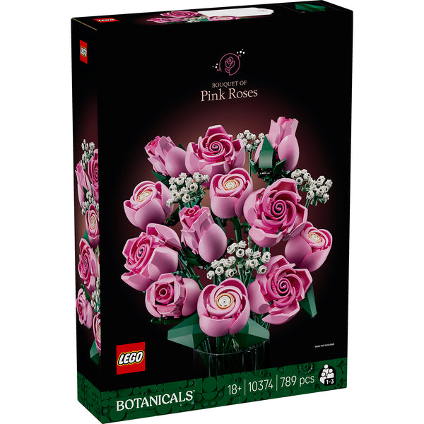 LEGO® Botanicals Bouquet of Pink Roses – AG LEGO® Certified Stores
