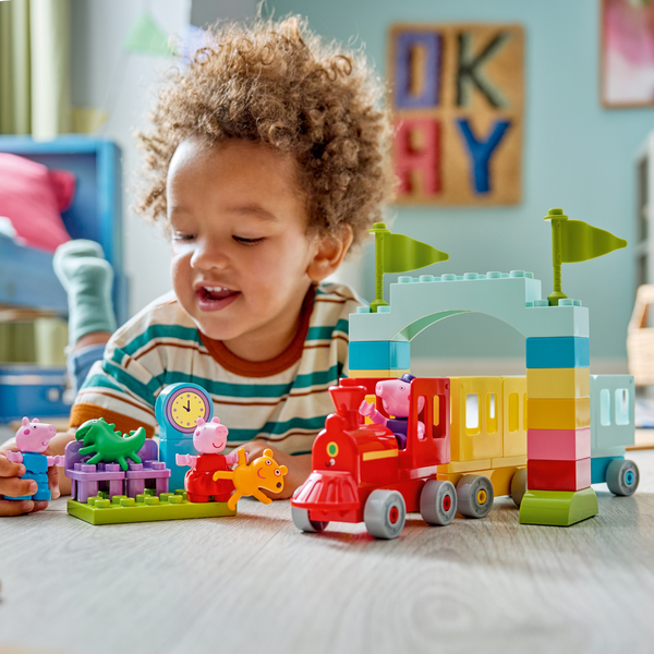LEGO® DUPLO® Peppa Pig Train Ride with Grandpa Pig