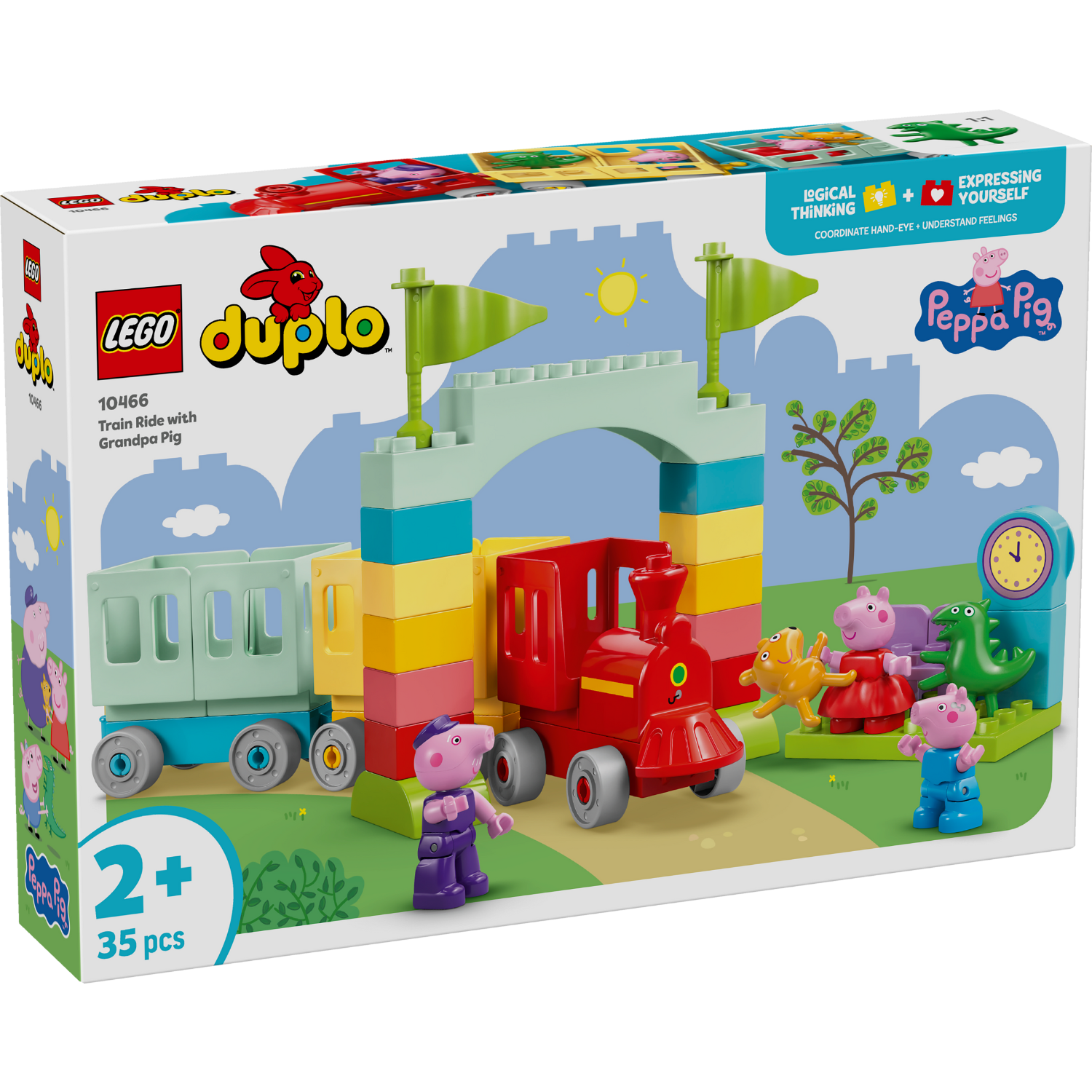 LEGO® DUPLO® Peppa Pig Train Ride with Grandpa Pig – AG LEGO® Certified ...