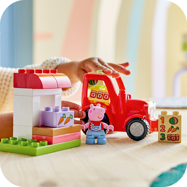 LEGO® DUPLO® Peppa Pig Tractor and Market