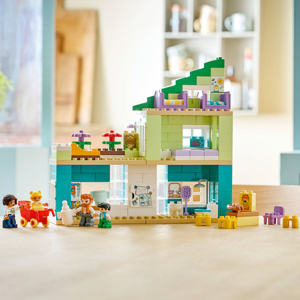 LEGO® DUPLO® Town 3-in-1 Modern Family House with Figures