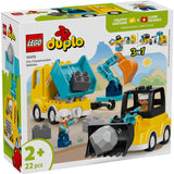 LEGO® DUPLO® Town 3-in-1 Construction Vehicles