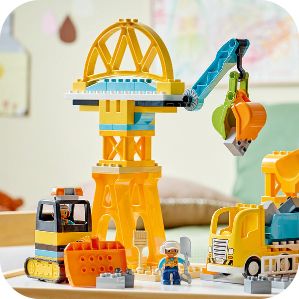 LEGO® DUPLO® Town 3-in-1 Construction Site and Vehicles