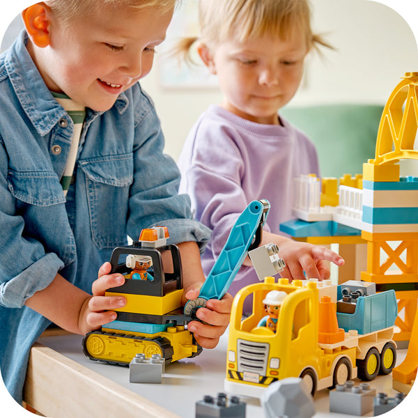LEGO® DUPLO® Town 3-in-1 Construction Site and Vehicles