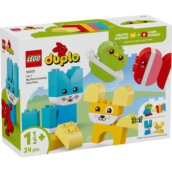 LEGO® DUPLO® My First 3-in-1 Creative Cute Pets