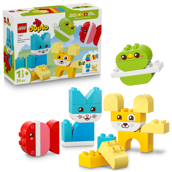 LEGO® DUPLO® My First 3-in-1 Creative Cute Pets