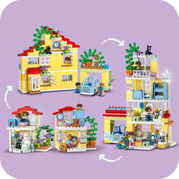 LEGO® DUPLO™ Town 3in1 Family House – AG LEGO® Certified Stores