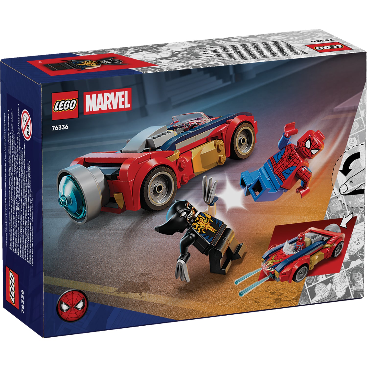 LEGO® | Marvel Spider-Man Car vs. Venomized Wolverine – AG LEGO