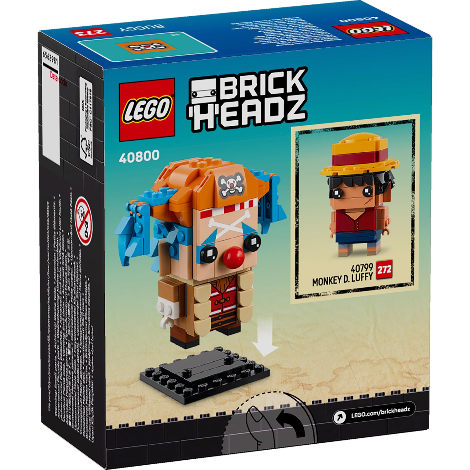 LEGO® BrickHeadz™ Buggy the Clown Figure – AG LEGO® Certified Stores
