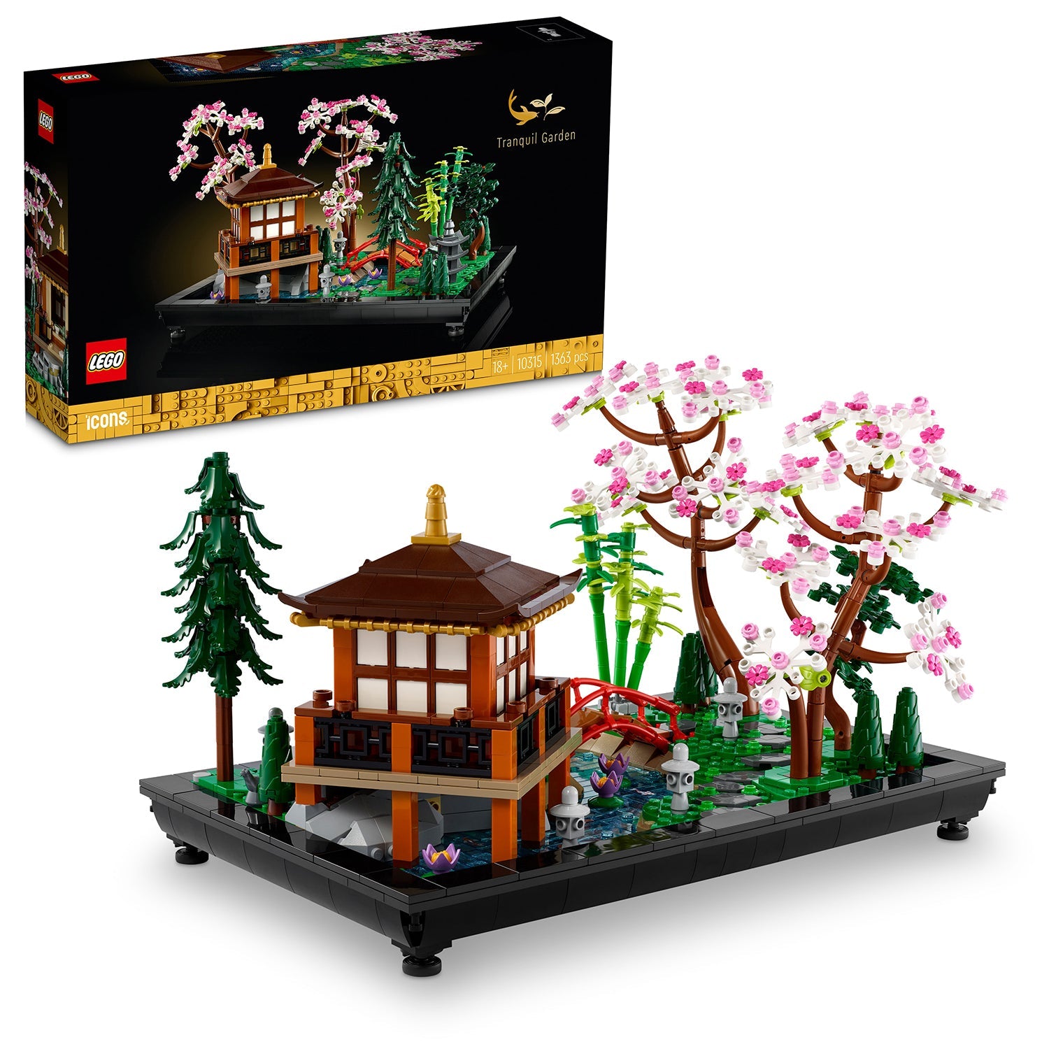 王一博 2番スタジオ　新両面レジン九宫格玄関置物 3セット❣️確認用0317 LEGO® Icons Tranquil Garden – AG LEGO® Certified Stores
