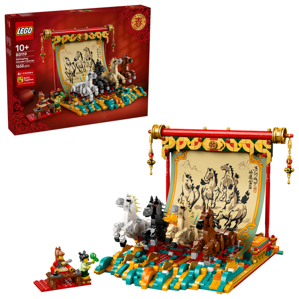 LEGO® Spring Festival Galloping Horse Canvas