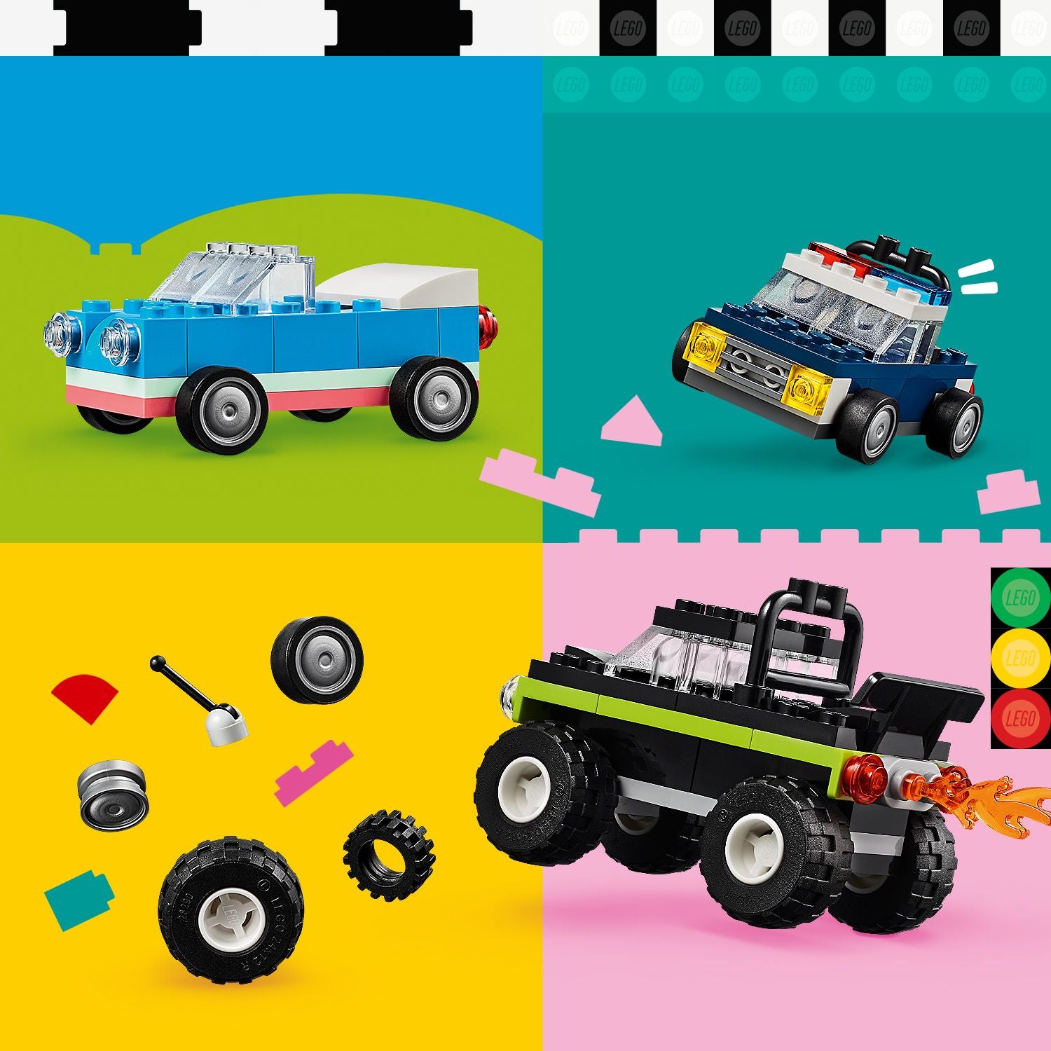 Lego classic vehicles hot sale