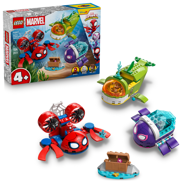 LEGO® | Marvel Spidey And His Amazing Friends Spidey: Underwater Vehicles
