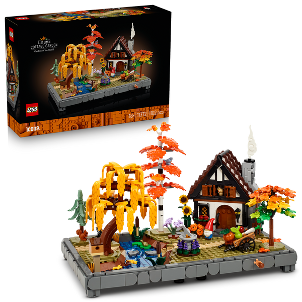 LEGO® Icons Autumn Cottage Garden