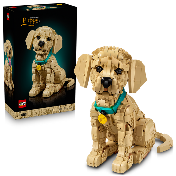LEGO® Icons Golden Retriever Puppy
