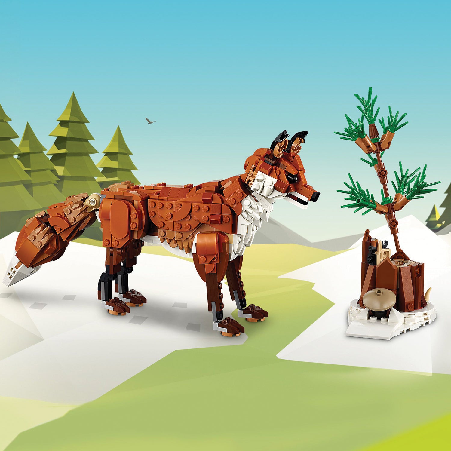 Lego discount fox animal