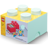 LEGO Storage Brick 4 Stud - Aqua