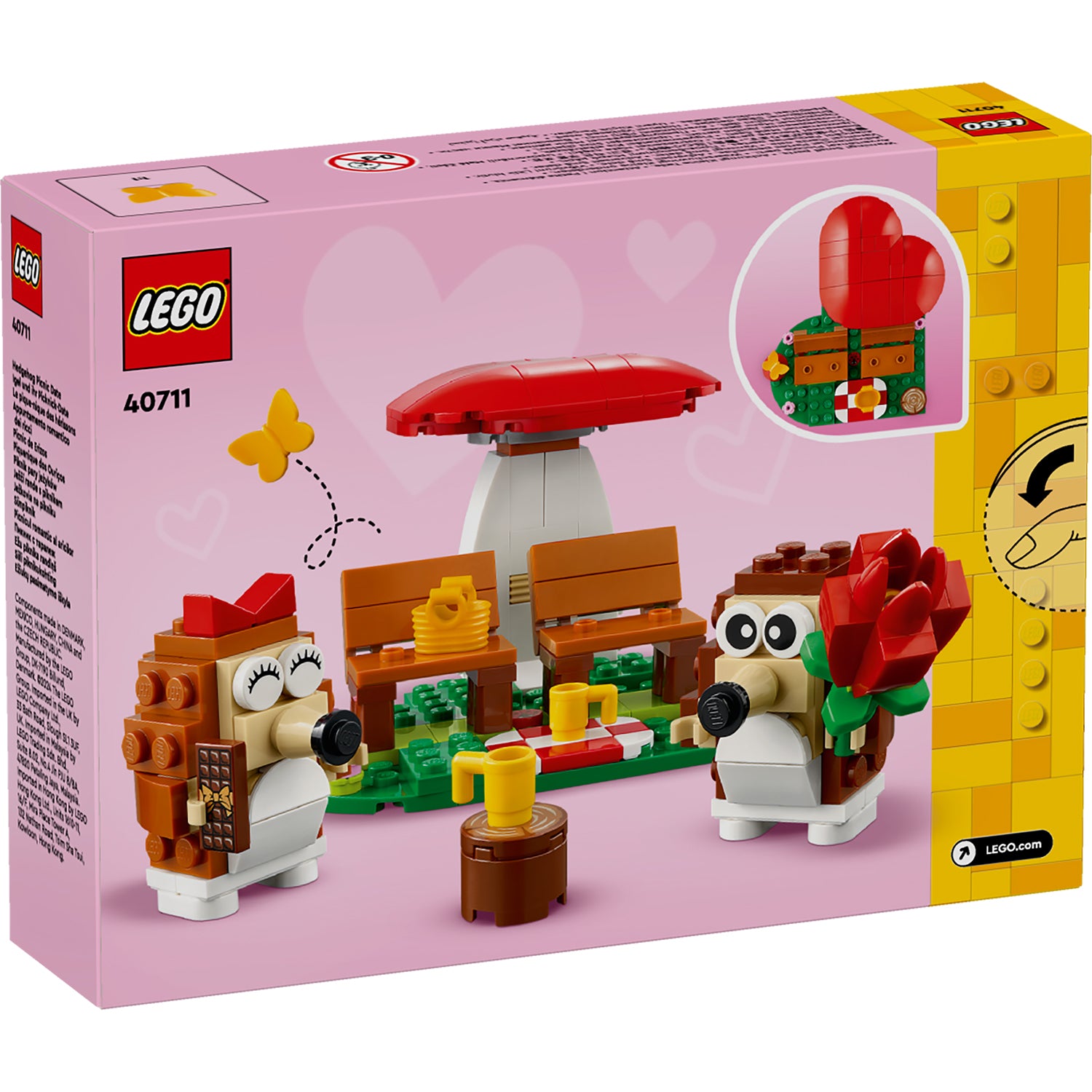 Lego store hedgehog storage