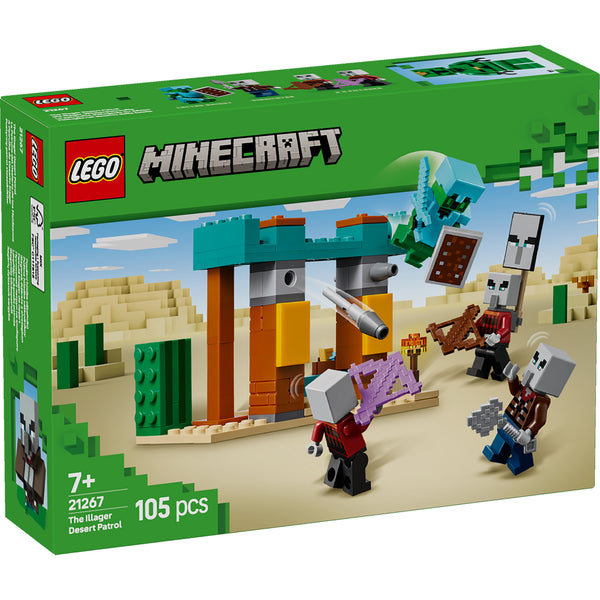LEGO® Minecraft® The Illager Desert Patrol – AG LEGO® Certified Stores