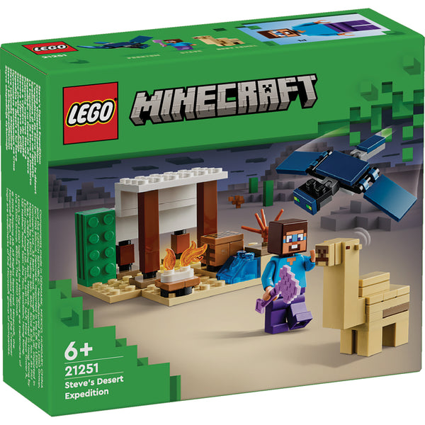 LEGO® Minecraft® Steve's Desert Expedition – AG LEGO® Certified Stores