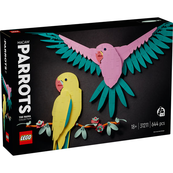 LEGO® Art The Fauna Collection – Macaw Parrots